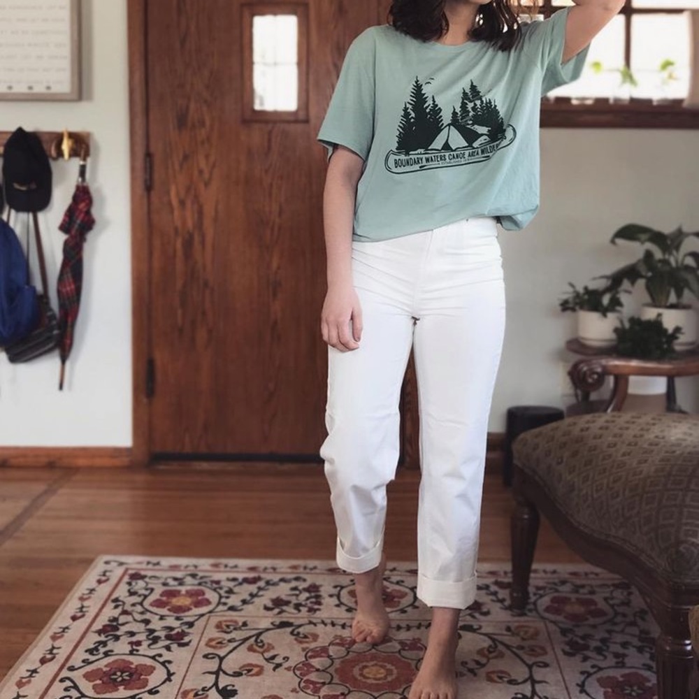 Everlane White Chino Pants